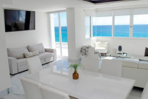 Luxury ocean front apartment, 2 br, beach, gym, spa